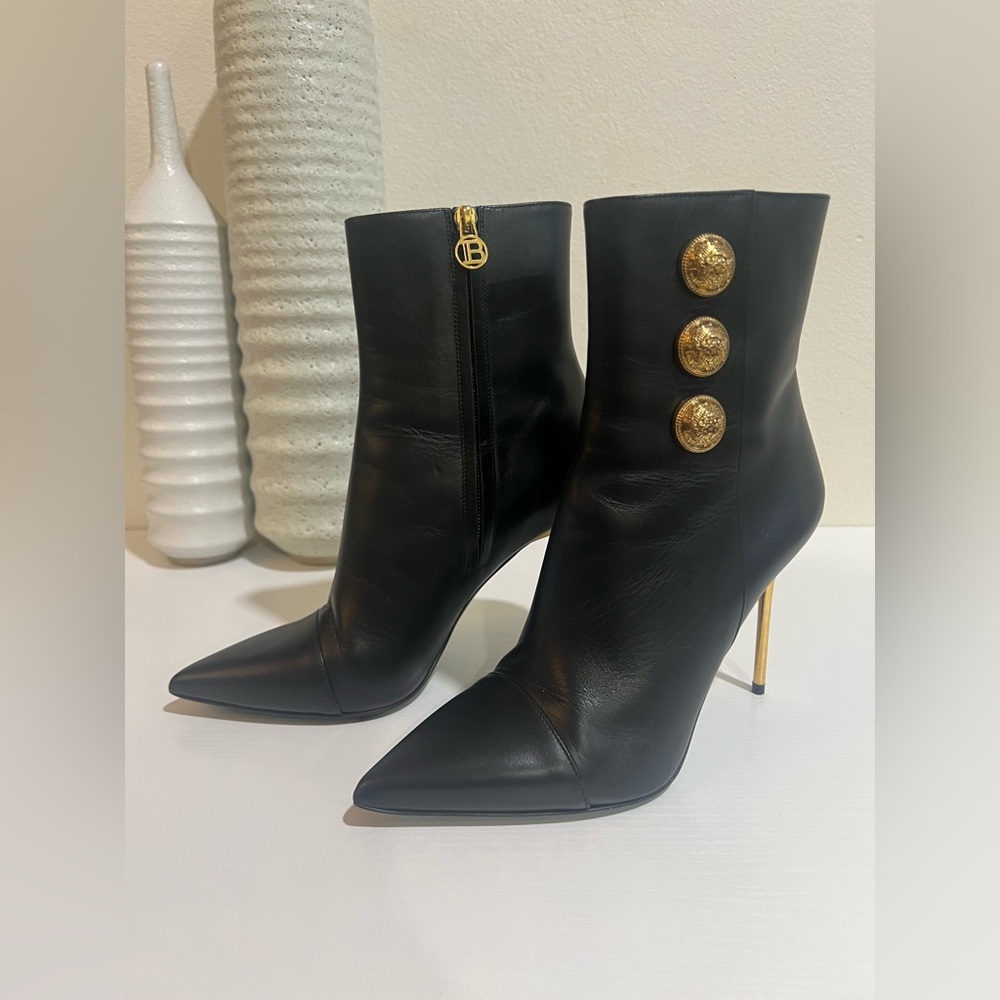 Balmain Button Boots - Picture 2 of 7